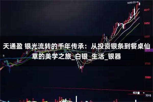 天通盈 银光流转的千年传承：从投资银条到餐桌仙草的美学之旅_白银_生活_银器