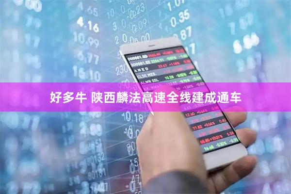 好多牛 陕西麟法高速全线建成通车
